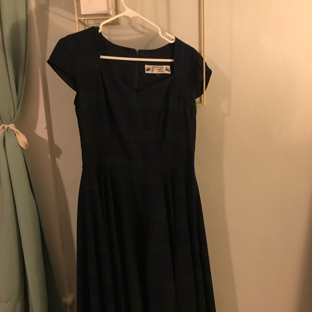 Hell Bunny Plaid Dress